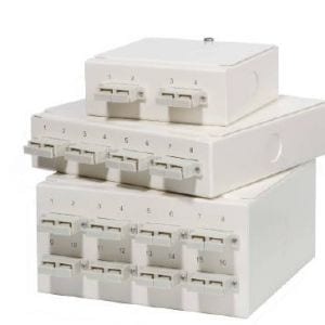 SC Duplex Multi Mode Wall Mount Breakout Box-0