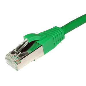 Cat6a LSZH Shielded SFTP Green