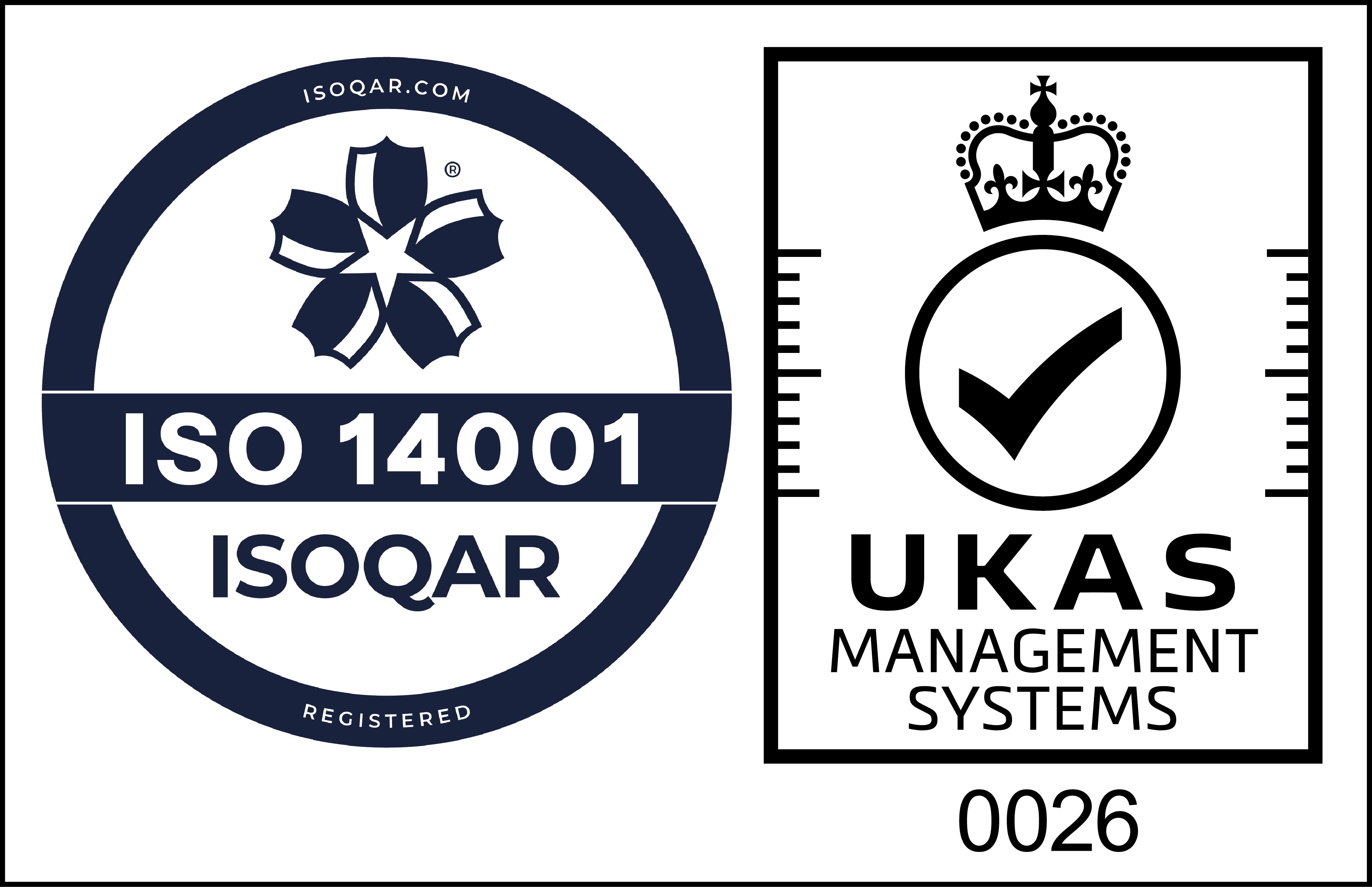 UKAS ISO Joint Logos - 14001