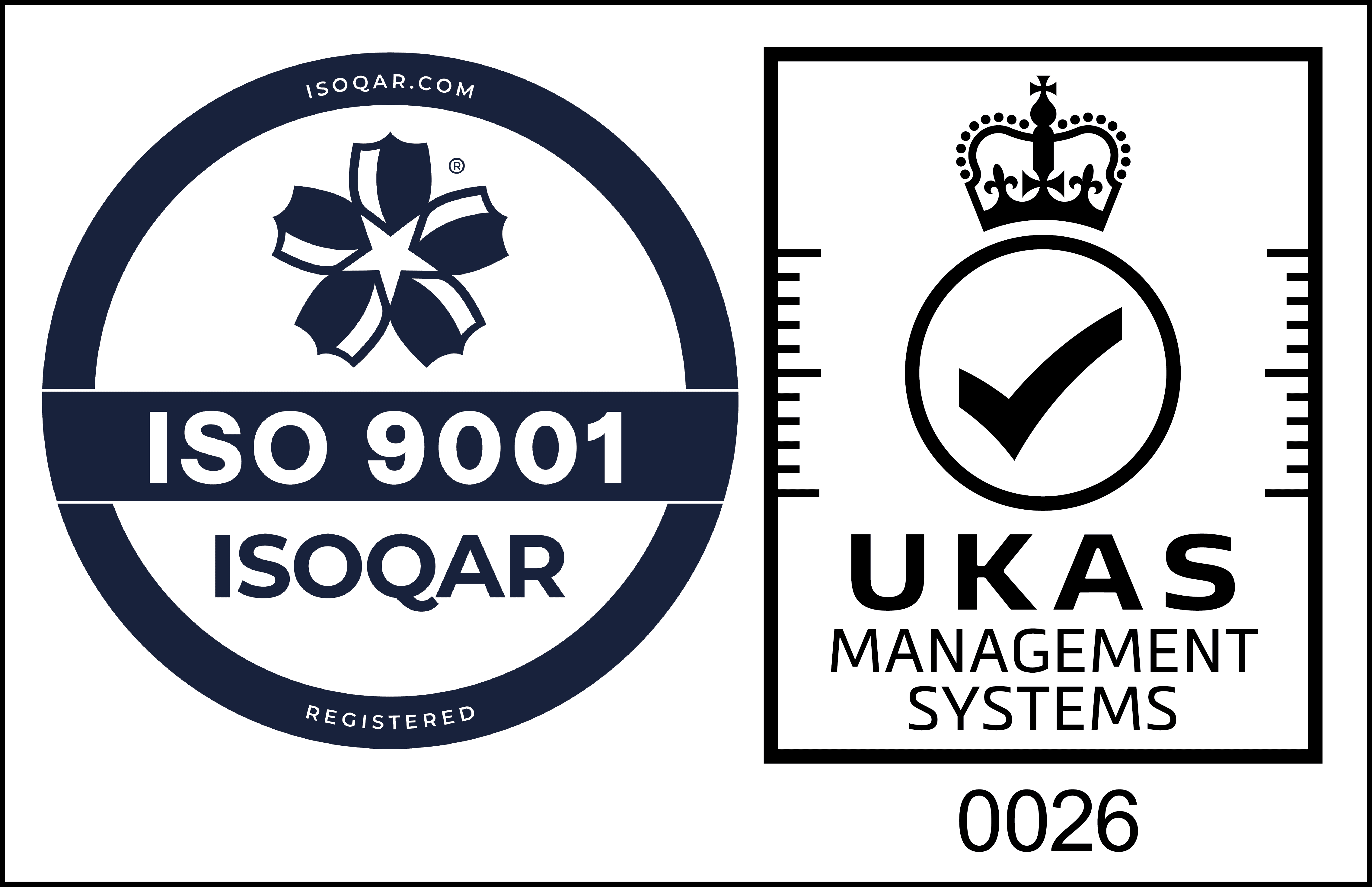 UKAS ISO Joint Logos - 9001